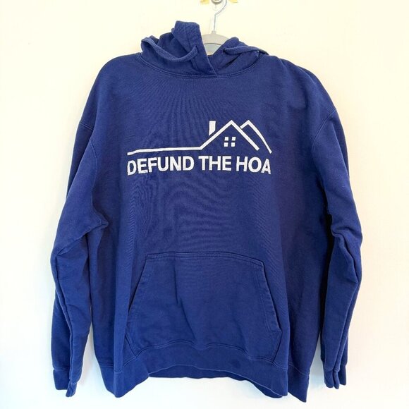 🧢 DEFUND THE HOA Hoodie – Bold Statement, Comfy Style 🏡 - Picture 1 of 4